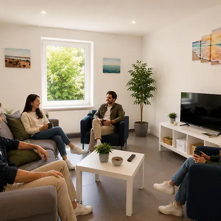 55 Bonnevoie Sud - 004 - Shared Kitchen Appartamento Lussemburgo